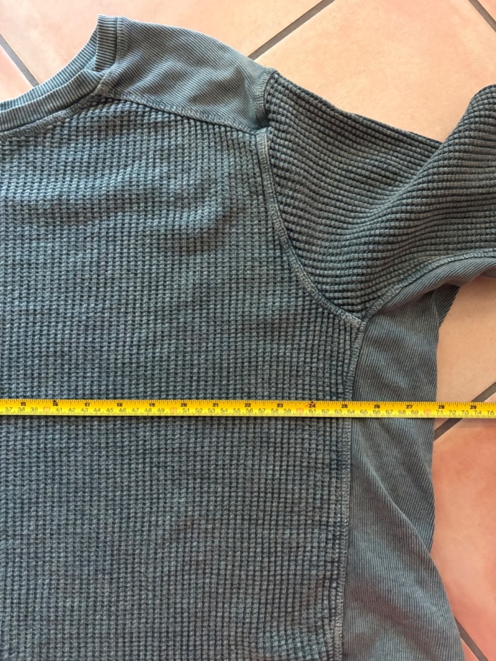Free People FP One Blake Thermal Green Size S $68 - Picture 8 of 9